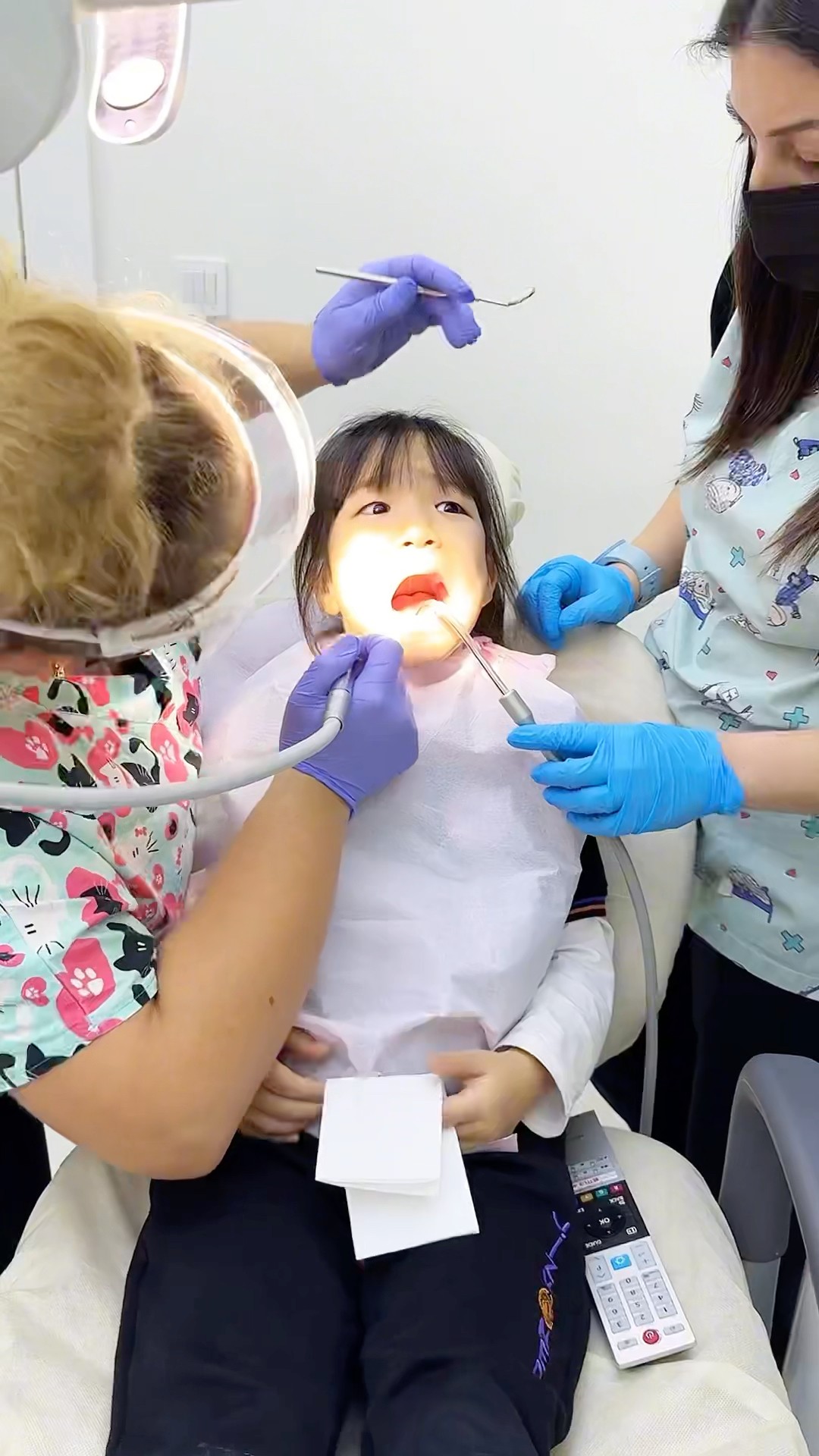 Every time at the dentist ?? LeoNata family #shorts