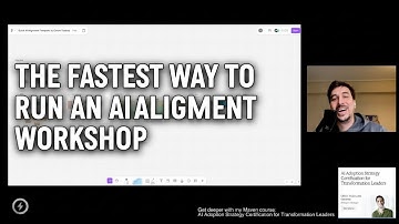 THE FASTEST WAY TO RUN AN AI ALIGNMENT WORKSHOP - AI ADOPTION STRATEGY CERTIFICATION