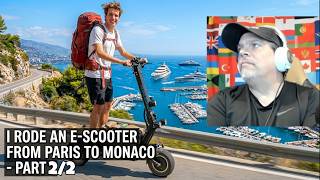 I Rode an E-Scooter From Paris to Monaco- Part 2/2 - REACTION