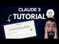 Claude 3 tutorial  how to create viral content using claude