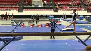 Alexis at Gasparilla Invitational October 2013 - New Level 3 Gymnastics - Beam