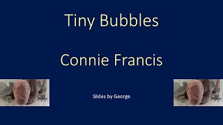 Download Lagu Connie Francis   Tiny Bubbles  KARAOKE MP3