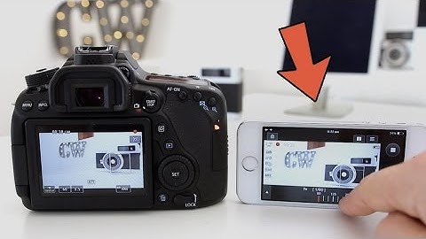Canon 80D - Wifi Demo & Features! (Phone & Computer)