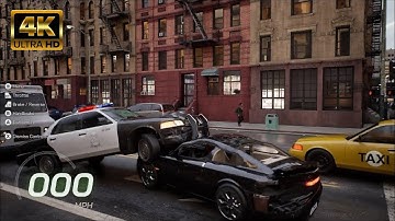 The Matrix Awakens  An Unreal Engine 5 Crash Tests - Car Crash