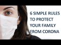 HERE&#39;S HOW YOU CAN SAVE YOURSELF AND YOUR FAMILY FROM THE CORONA VIRUS FOLLOWING SIMPLE 6 RULES.....