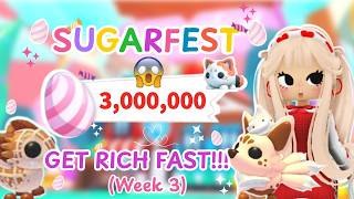 BEST WAYS to Get MILLIONS of Candy Eggs FAST!! | Adopt Me Sugarfest (Week 3) screenshot 5