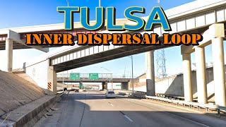 Tulsa’s Inner Dispersal Loop both Day and Night (Reupload)