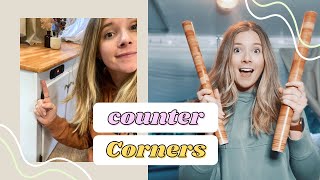 DIY Kitchen Countertop Makeover With Contact Paper//D-C-Fix On Your Camper Countertops screenshot 4