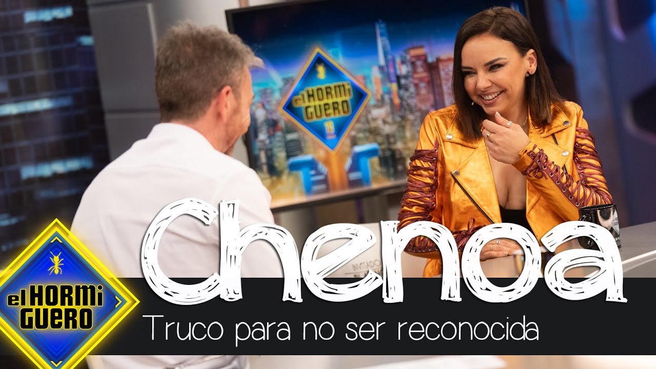 El truco de Chenoa para camuflarse y no ser reconocida - El Hormiguero