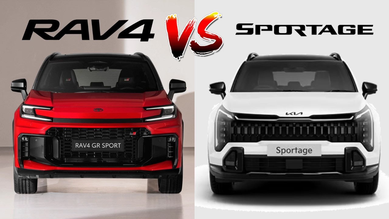 RAV4 против Sportage 2026 | Тестирование гибрида, полного привода и практичности