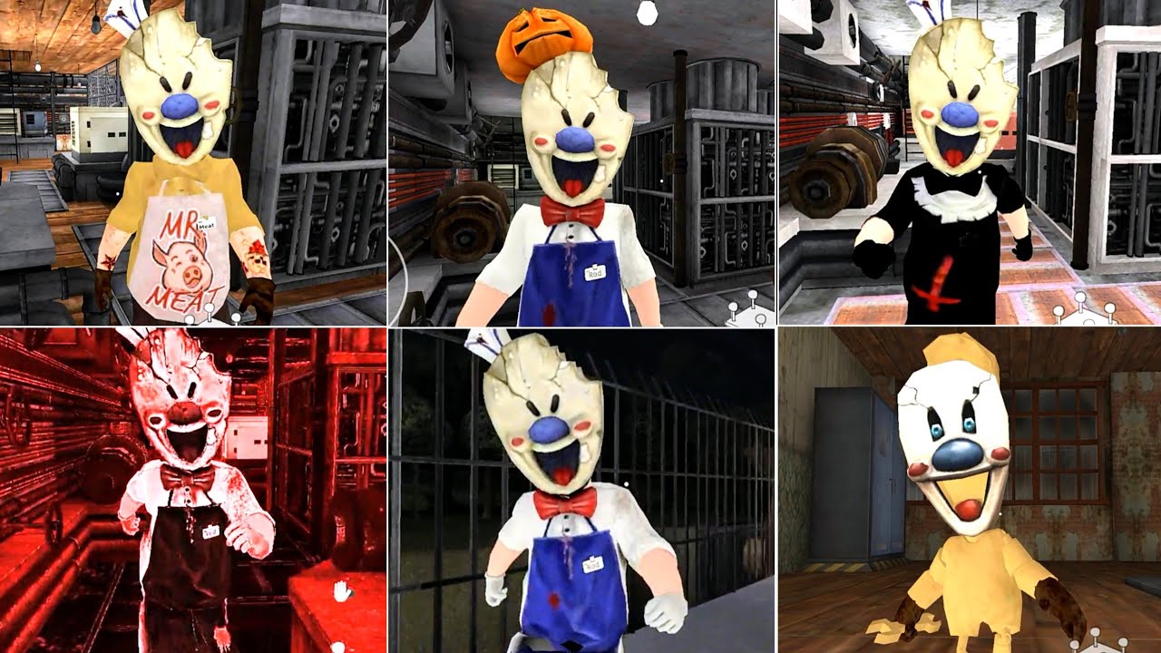 All Ice Scream 5 Mod Jumpscares Battle