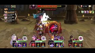 Kings Raid Guild Raid Hell Maviel Ft. Roi