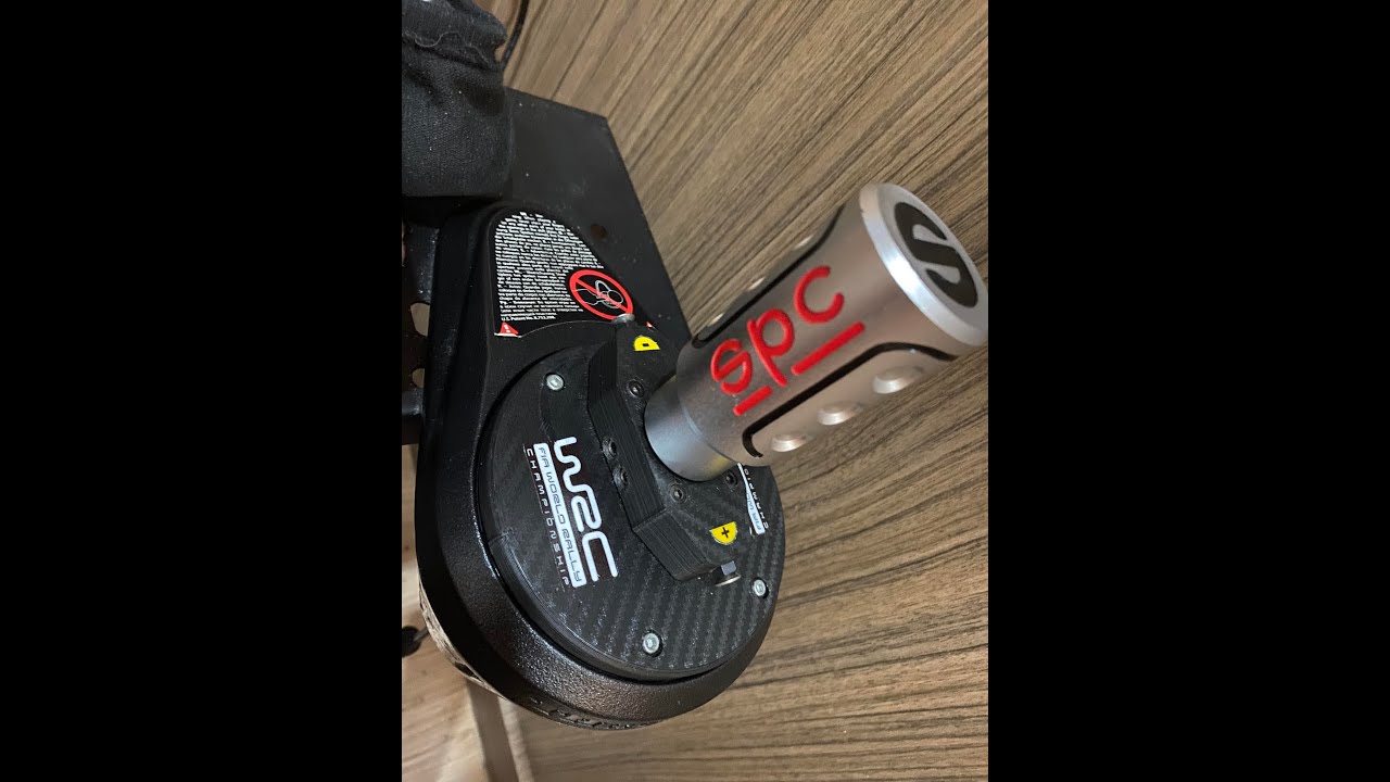 Sparco shift knob unboxing and install on a Thrustmaster TH8A YouTube