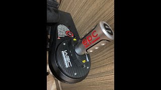Sparco shift knob unboxing and install on a Thrustmaster TH8A