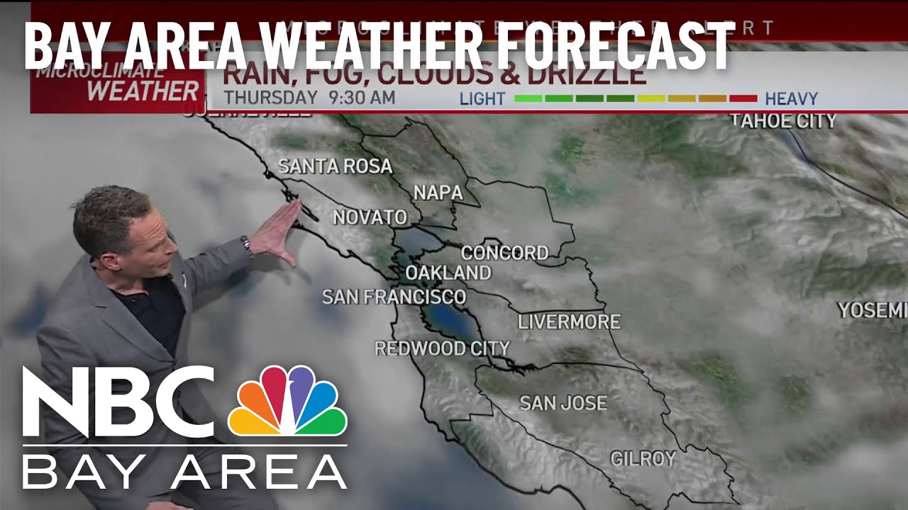 Bay Area Forecast: Break Thursday - YouTube