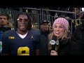 'I just called game!' - Rod Moore timely interception & sealing Michigan's victory over Ohio State