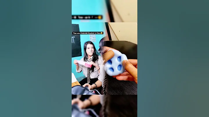 That one Chidchidi Student in Class 🤣 #viralshort #comedy #shorts #school