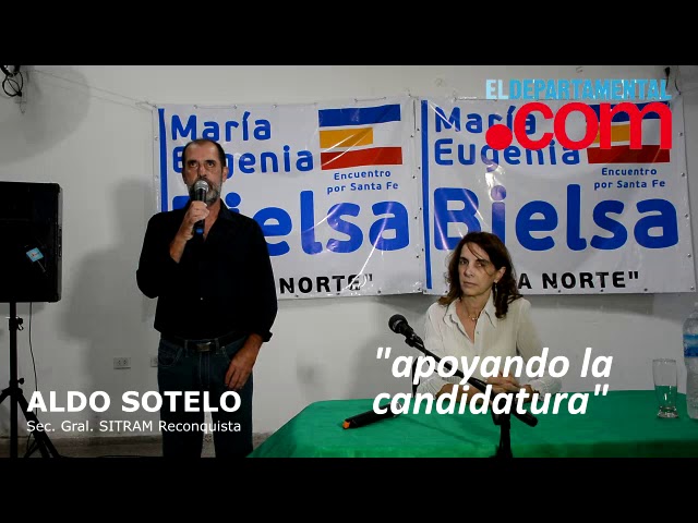 María Eugenia Bielsa en Reconquista