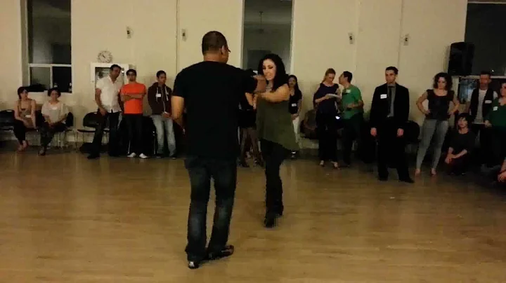 Rodney Aquino (Rodchata) demonstrates Dominican Ba...