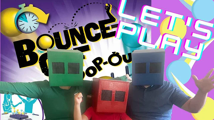 Bounce Off Pop Out Board Game Play Through