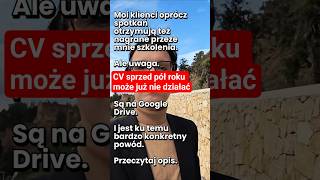 CV sprzed pół roku może już nie działać