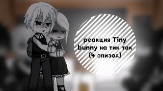 реакция Tiny bunny (зайчика) на (тт) тик ток(4 эпизод)
