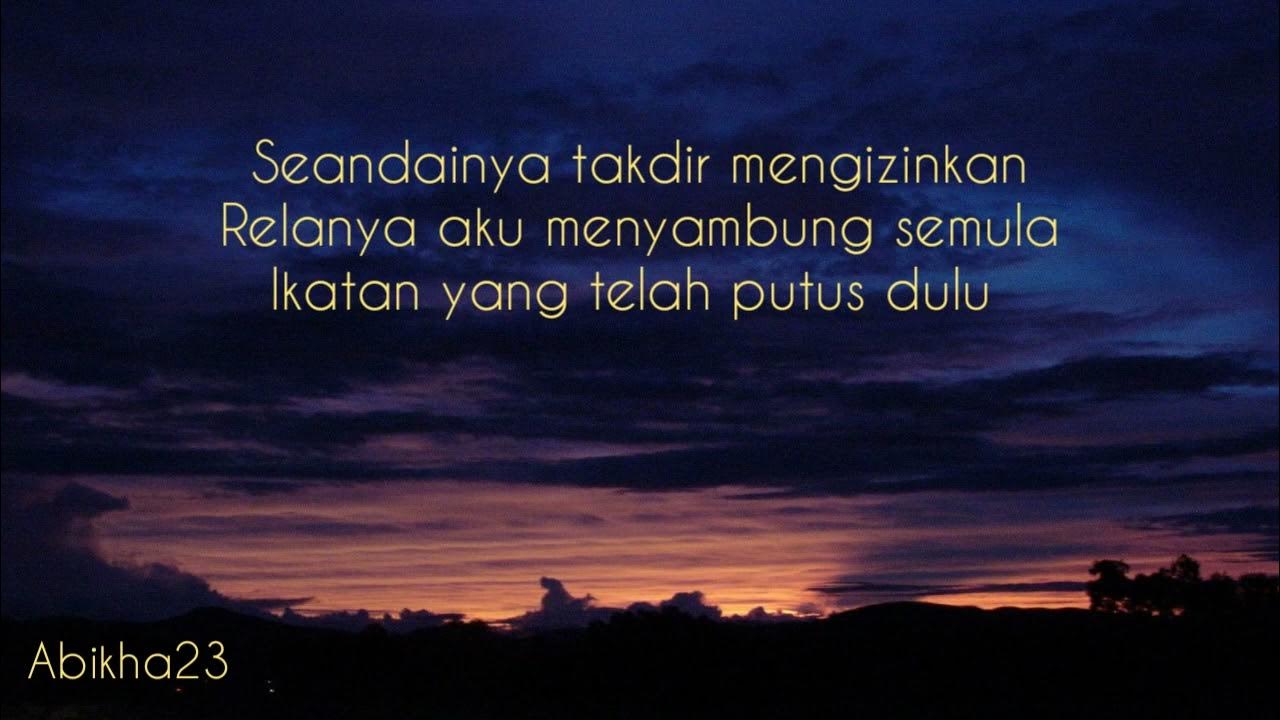 SAMUDRA -Sudah Takdir Begitu ( Lirik ) - YouTube