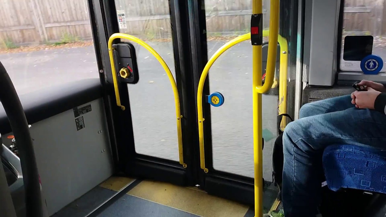 Bus ride. Linje 1 from Sjukhuset To Centralen in Västerås.(1)