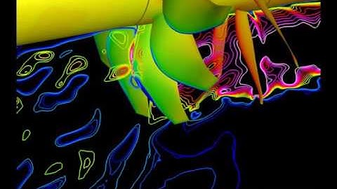 CFD computation of an open rotor