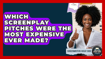 Which Screenplay Pitches Were The Most Expensive Ever Made? - Screenwriter