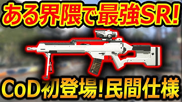 【CoD:MW3】ある界隈で最強のSR(笑)がCoDに初登場!!『民間仕様のロマンがMW3だと強武器に!!』【実況者ジャンヌ】