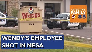 Wendy's employee hospitalized after shooting in Mesa