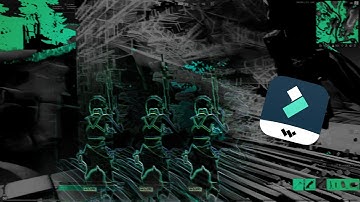 how to make this insane 3 person neon outline in filmora| tutorial at 430 subs and 115 likes