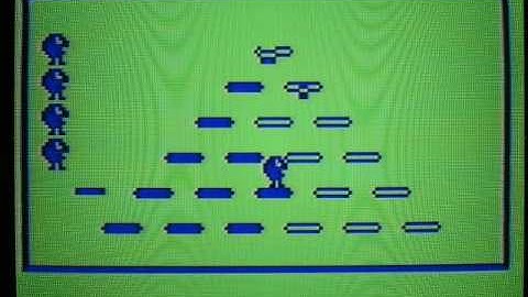 Q-B2B (Q*Bert clone) A BASIC game by WaveMakers for Bally Arcade/Astrocade