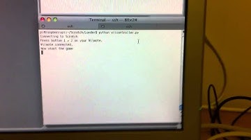 Scratch wiimote & Raspberry Pi