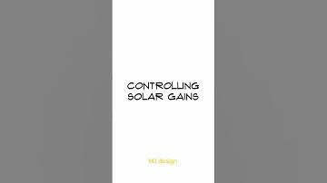 Sustainable Architecture Glossary | #1: Building Configuration #utubeshorts #housedesign