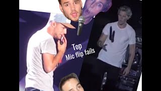 Top mic flip fails