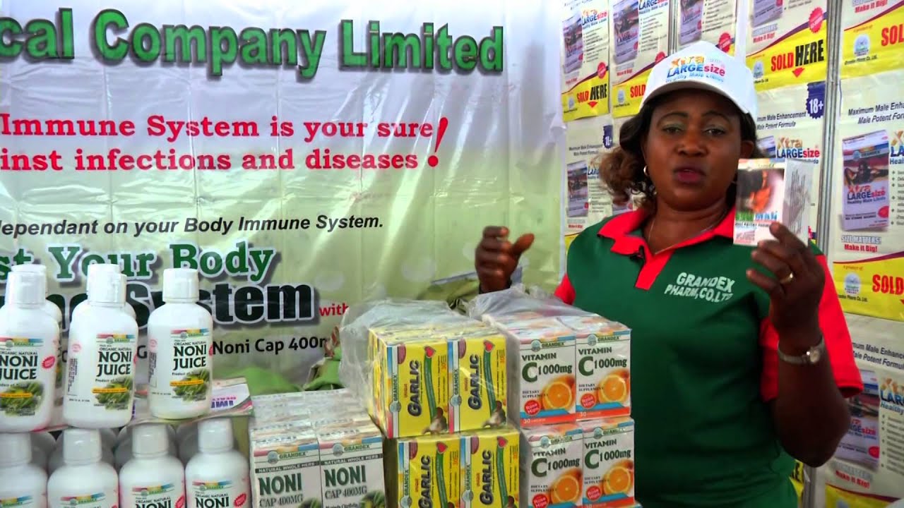 Grandex Pharmaceutical Company Ltd. At Lagos International Tradefair