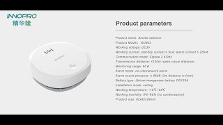 Tuya Zigbee smoke sensor