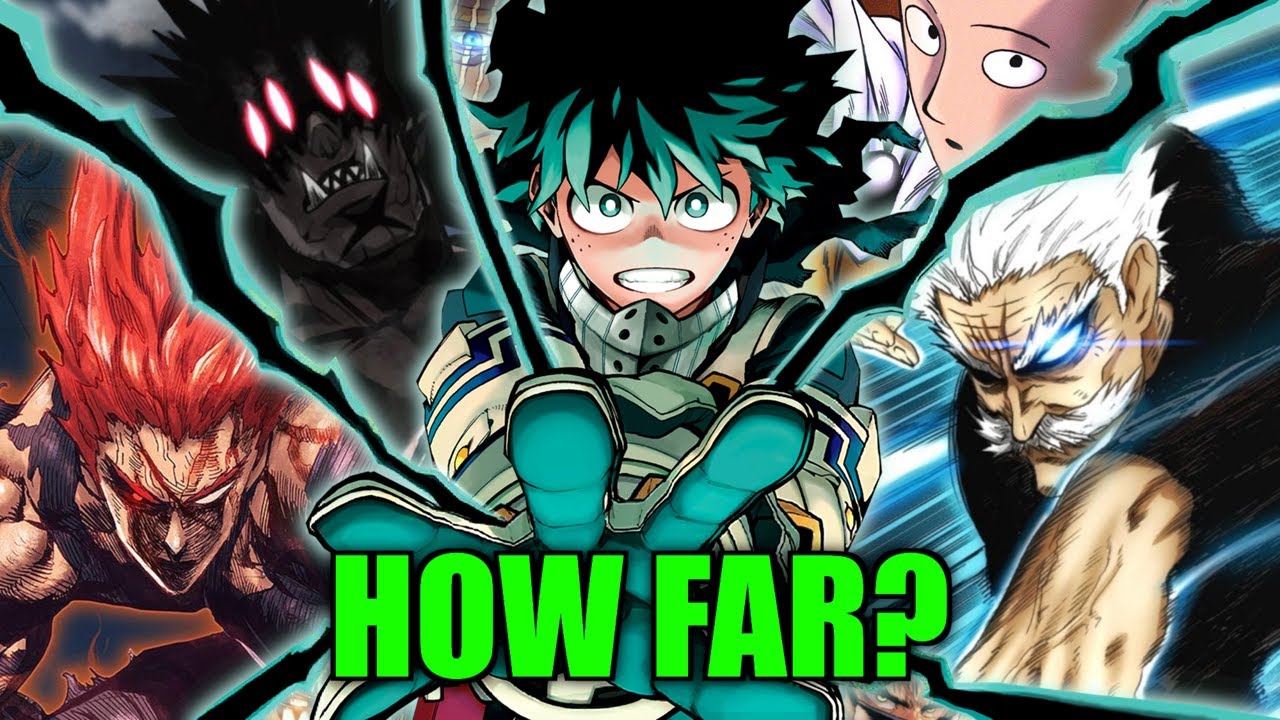 Как далеко зайдет DEKU в ONE PUNCH MAN?