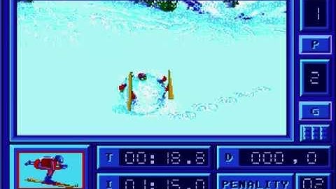 Super Ski - Atari ST [Longplay]