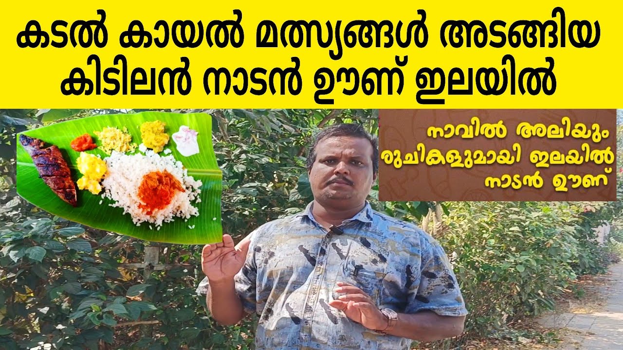 കടൽ കായൽ മത്സ്യങ്ങൾ അടങ്ങിയ നല്ല കിടിലൻ ഊണ്🦈|Alappuzha|Pallathuruthy Bridge|Food Video|Fish Fry|
