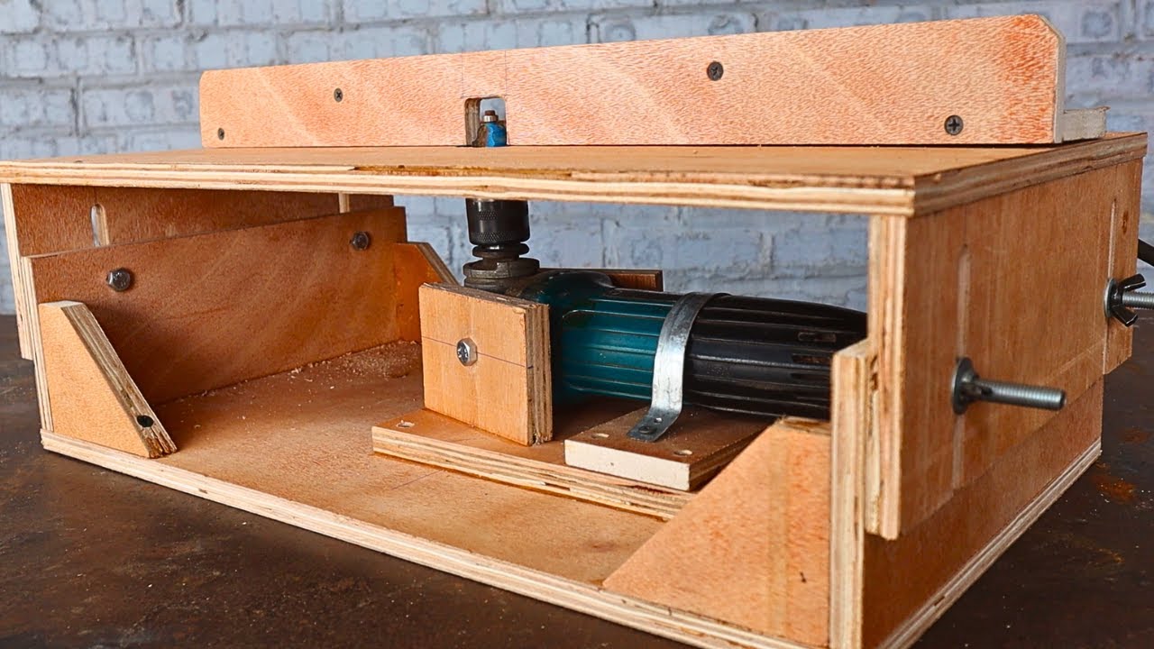 Ý tưởng bàn máy phay tuyệt vời mà bạn chưa từng nghĩ đến / Bàn nâng máy phay tự chế