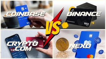 BINANCE VS CRYPTO.COM VS COINBASE VS NEXO | MELHOR CARTÃO DE CRIPTOMOEDAS EM PORTUGAL 2024
