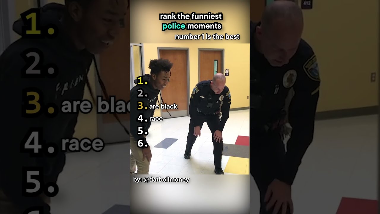 Ranked The FUNNIEST POLICE Moments