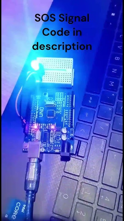 SOS Signal with arduino! Code in description! - YouTube