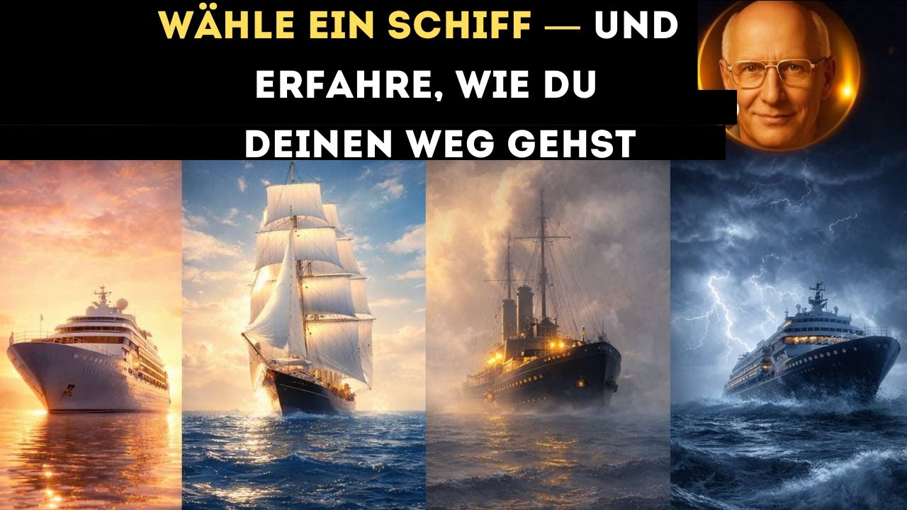 WÄHLE EIN SCHIFF — UND ERKENNE, WIE DU DEINEN WEG GEHST.