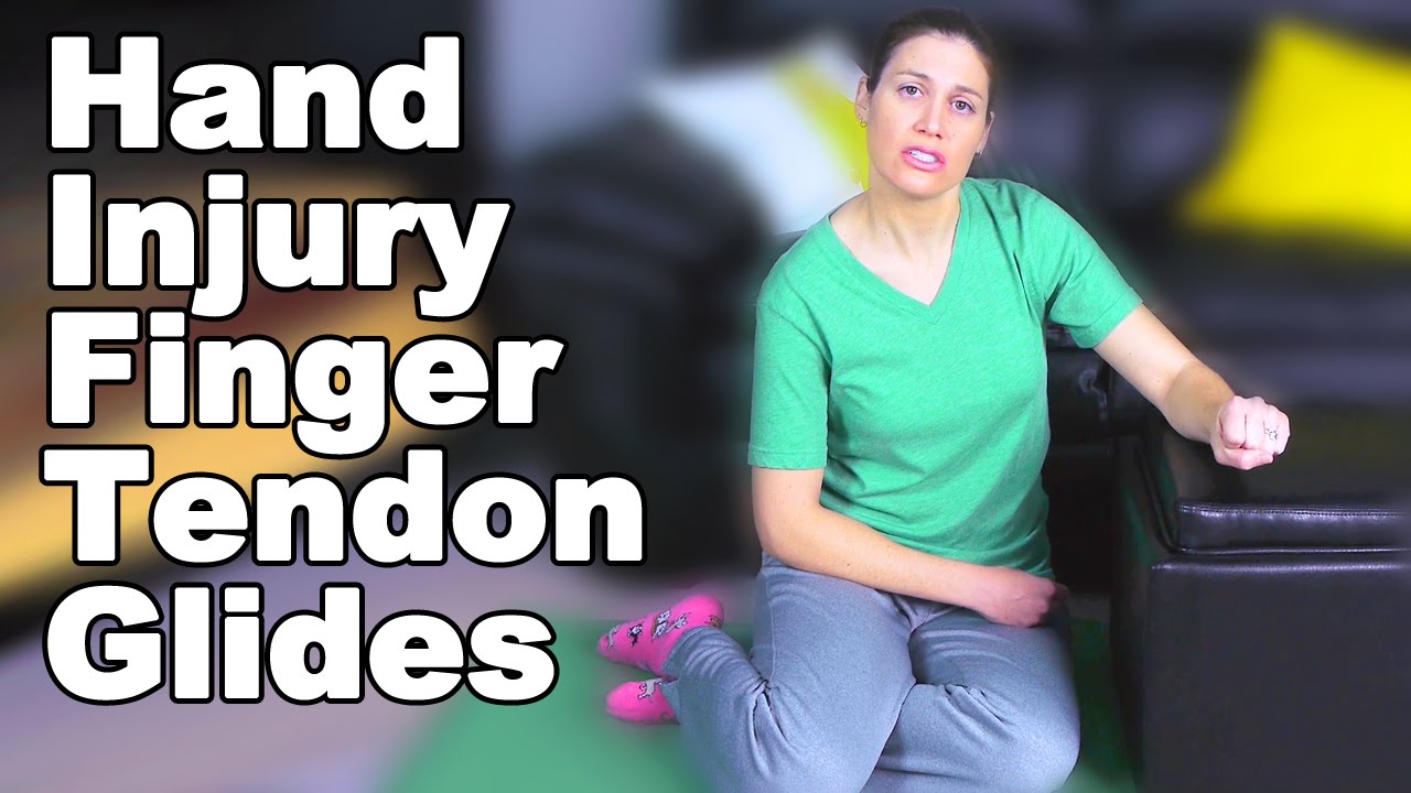 Finger Tendon Glides for Hand Injury or Surgery Ask Doctor Jo YouTube
