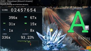 Карта осу шоудаун