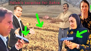 With Mr. Taleb’s help, Zahra found land in the village and paid the first installment.